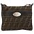 FENDI Zucca Canvas Celeria Shoulder Bag Black Brown - vista 13