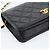 CHANEL Matelasse Chain Shoulder Bag Lamb Skin Black Gold CC - vista 16