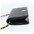 CHANEL Matelasse Chain Shoulder Bag Lamb Skin Black Gold CC - vista 3