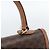 Céline CELINE Macadam Canvas Hand Bag PVC Leather Brown Gold - vista 9