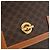 Céline CELINE Macadam Canvas Hand Bag PVC Leather Brown Gold - vista 17