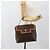 Céline CELINE Macadam Canvas Hand Bag PVC Leather Brown Gold - vista 21
