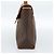 Céline CELINE Macadam Canvas Hand Bag PVC Leather Brown Gold - vista 4