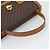Céline CELINE Macadam Canvas Hand Bag PVC Leather Brown Gold - vista 7