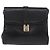 GUCCI Shoulder Bag Leather Navy Gold - vista 2