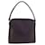 PRADA Shoulder Bag Leather Navy Silver