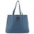 FENDI Tote Bag Leather Blue Silver - vista 13