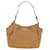 PRADA Shoulder Bag Leather Beige Gold - vista 13