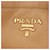 PRADA Shoulder Bag Leather Beige Gold - vista 18