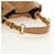 PRADA Shoulder Bag Leather Beige Gold - vista 7