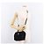 Salvatore Ferragamo Vala Chain Shoulder Bag Suede 2way Black Gold - vista 25