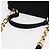Salvatore Ferragamo Vala Chain Shoulder Bag Suede 2way Black Gold - vista 7