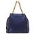 LOEWE Chain Hand Bag Leather Purple Gold - vista 2