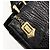 SAINT LAURENT Hand Bag Embossed leather Black Gold - vista 10