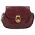 GUCCI Shoulder Bag Leather Bordeaux Gold - vista 13