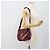 GUCCI Shoulder Bag Leather Bordeaux Gold - vista 23