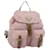 PRADA Backpack Nylon Pink Silver