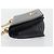 PRADA Chain Shoulder Bag Saffiano Leather Black Gold - vista 5