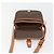 Céline CELINE Macadam Canvas Schultertasche PVC Leder Braun Gold - Ansicht 15