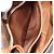 Céline CELINE Macadam Canvas Schultertasche PVC Leder Braun Gold - Ansicht 21