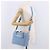 Miu Miu Hand Bag Rattan 2way Light Blue Silver - vista 25