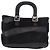 FENDI Hand Bag Harako Leather Black Silver - vista 13