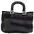FENDI Hand Bag Harako Leather Black Silver - vista 2