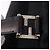 FENDI Hand Bag Harako Leather Black Silver - vista 9