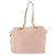 CHANEL Matelasse Shoulder Bag Canvas Pink Gold CC - vista 3