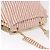 CHANEL Matelasse Shoulder Bag Canvas Pink Gold CC - vista 6