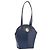 Christian Dior Shoulder Bag Leather Blue Gold - vista 2