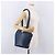 Christian Dior Shoulder Bag Leather Blue Gold - vista 21
