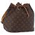 LOUIS VUITTON Monogram Petit Noe Shoulder Bag M42226 LV
