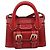 Chloé Chloe Hand Bag Leather 2way Red Gold - vista 13