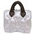 LOUIS VUITTON Linylon Speedy Bandouliere 25 Bag 2way Silver M20973 - vista 2