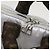 LOUIS VUITTON Linylon Speedy Bandouliere 25 Bag 2way Silver M20973 - vista 9