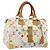 LOUIS VUITTON Monogram Multicolor Speedy 30 Bag White Bron M92643 LV
