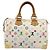 LOUIS VUITTON Monogram Multicolor Speedy 30 Bag White Bron M92643 LV - vista 2