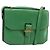 Céline CELINE Shoulder Bag Leather Green Gold