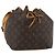 LOUIS VUITTON Monogram Petit Noe Shoulder Bag M42226 LV