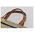 Céline CELINE Macadam Canvas Hand Bag PVC Beige Gold - vista 14