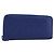 LOUIS VUITTON Taurillon Clemence Monogram Zippy Wallet Blue M80791