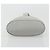 CHANEL Choco Bar Hand Pouch Nylon Silver CC - vista 9