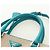 PRADA Galleria Hand Bag Leather 2way Blue Silver - vista 10