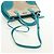 PRADA Galleria Hand Bag Leather 2way Blue Silver - vista 11