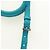 PRADA Galleria Hand Bag Leather 2way Blue Silver - vista 12