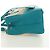 PRADA Galleria Hand Bag Leather 2way Blue Silver - vista 4