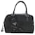 PRADA Hand Bag Nylon Black Silver - vista 2