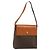 Céline CELINE Macadam Canvas Shoulder Bag PVC Leather Brown Gold