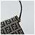 FENDI Zucchino Canvas Shoulder Bag Navy Silver - vista 14